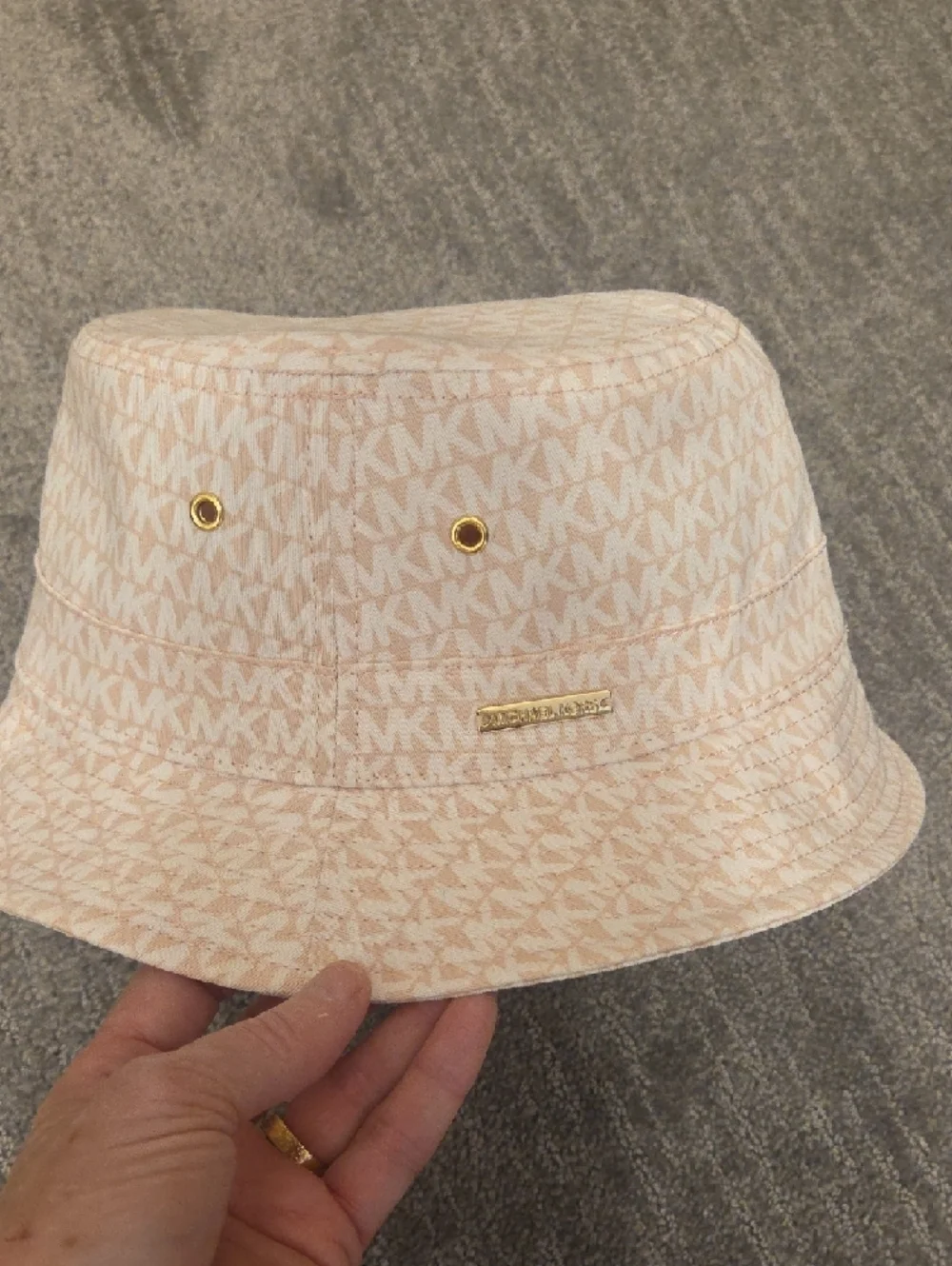 Michael Kors Light Peach/Tan Women's Hat - Picture 2 of 7